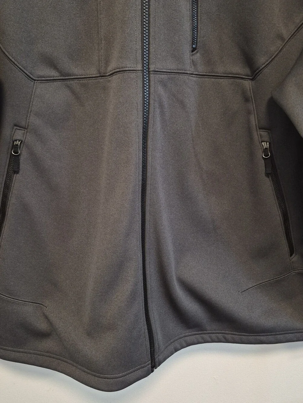 The North Face Apex Risor Softshell Jacket Coat Charcoal Grey Men's Size XXXL